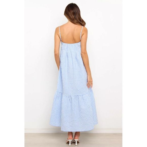 Petal & Pup Womens Bradley Midi Dress US 10 Blue AUS 14 - NWT $86 - Picture 5 of 7
